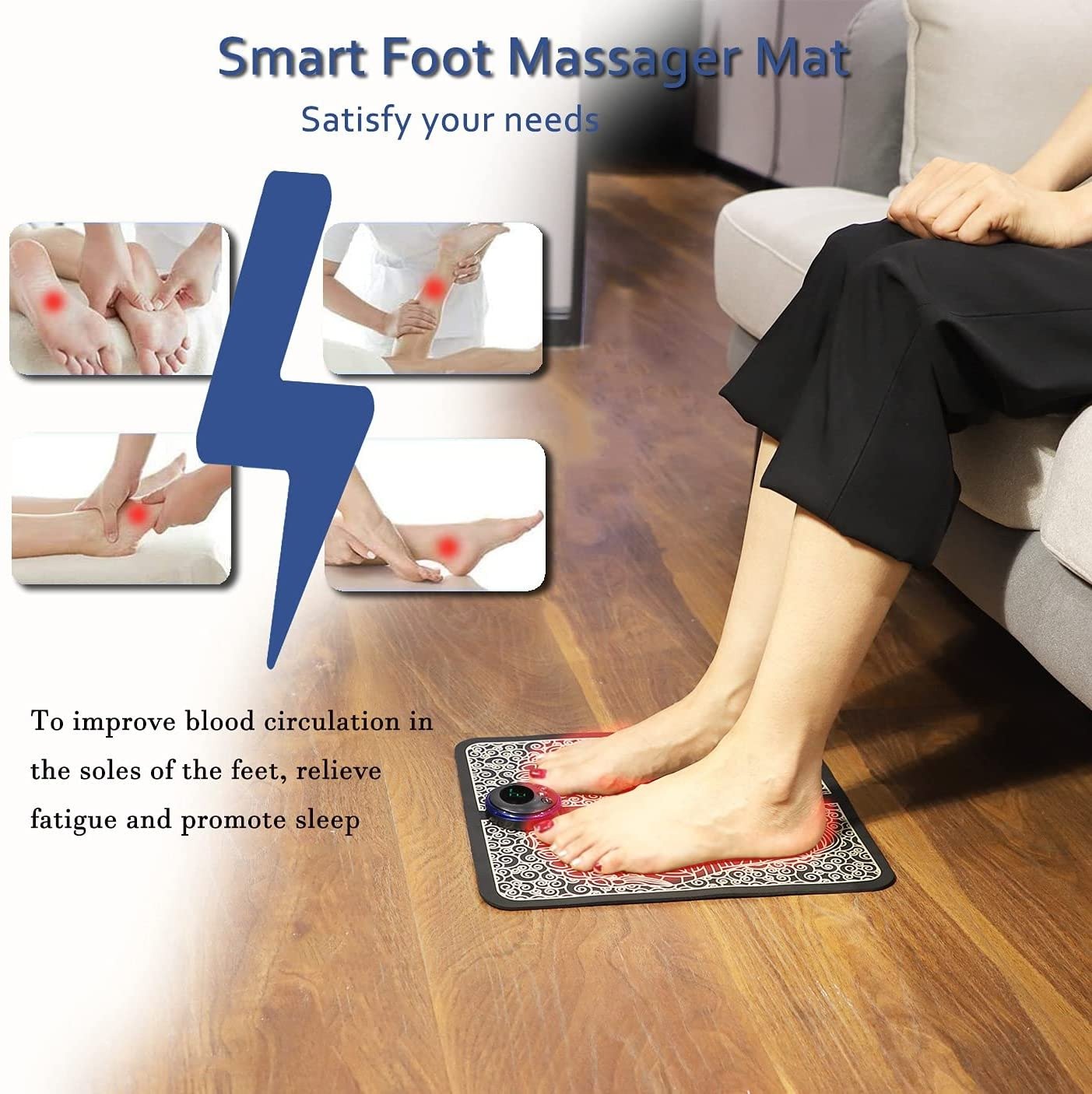 EMS Electric Foot Massager ICONICDEALZ