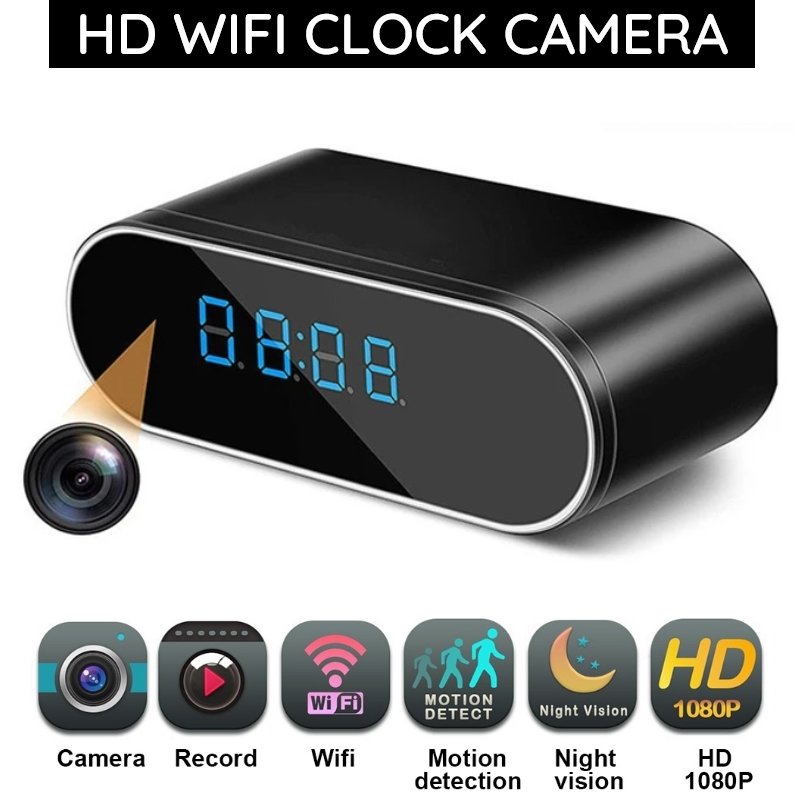 Clock cheap ip camera